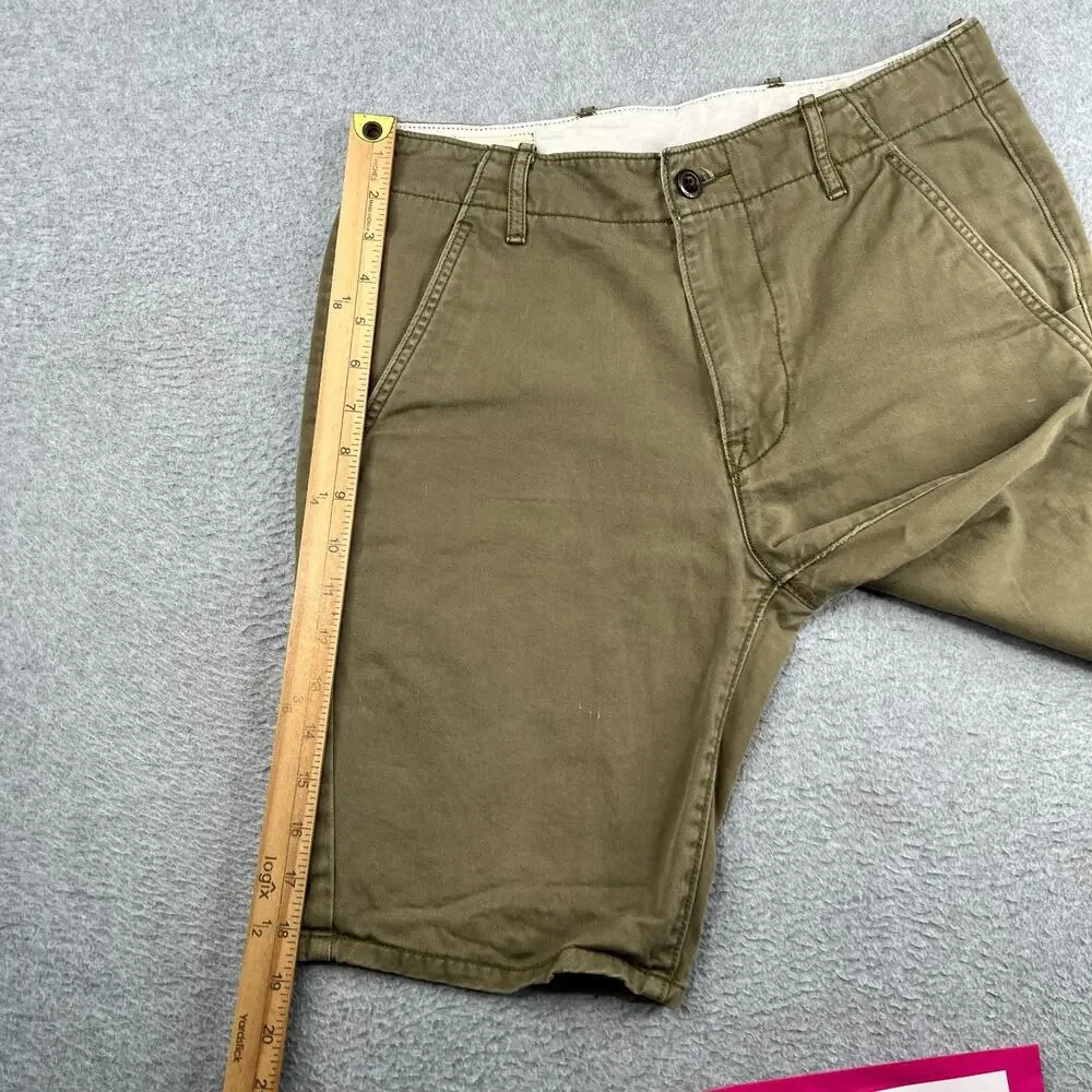 Levi Strauss Shorts Green Casual Classic Size 29 Classic Mens Levis
